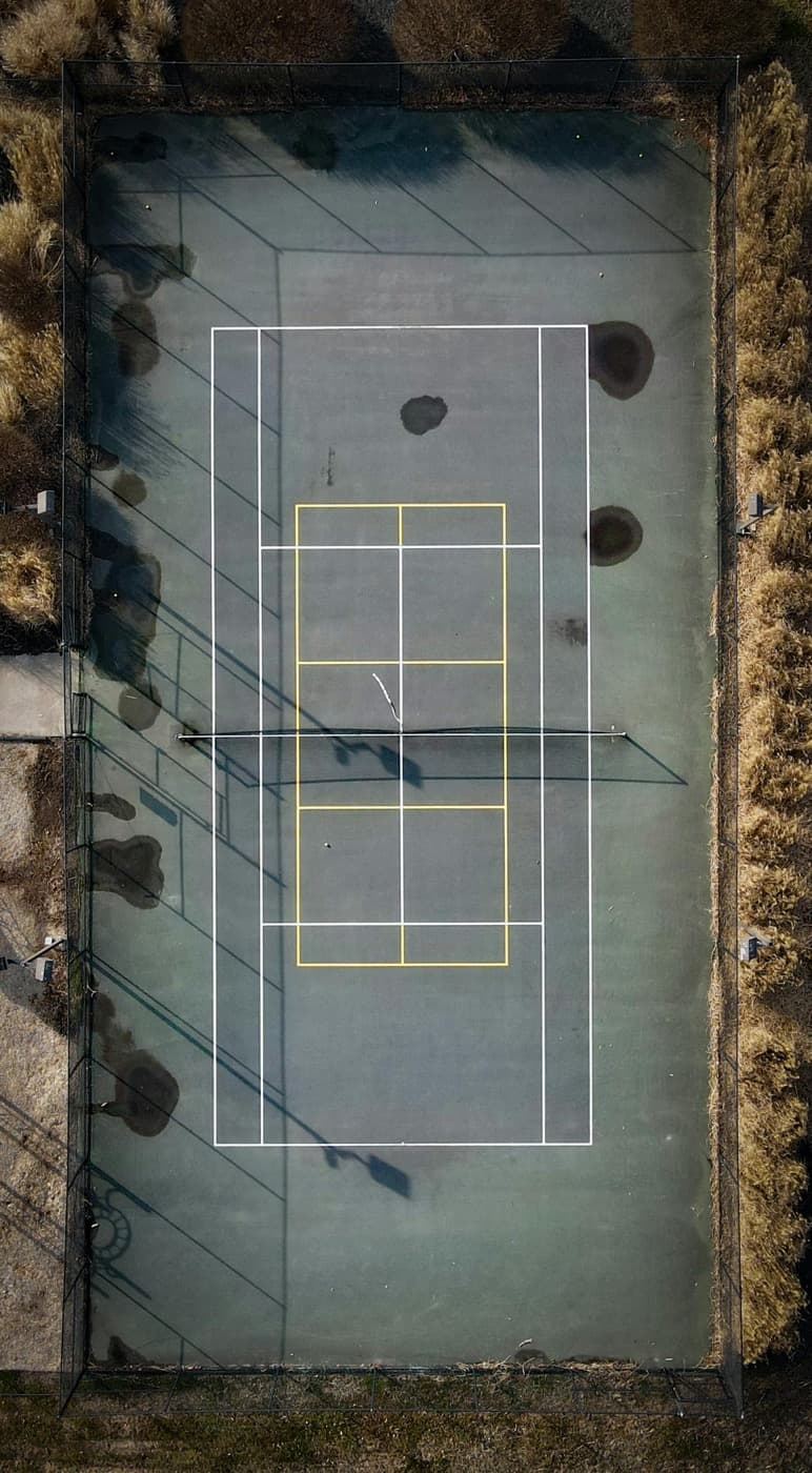 Tennis court in Maryland